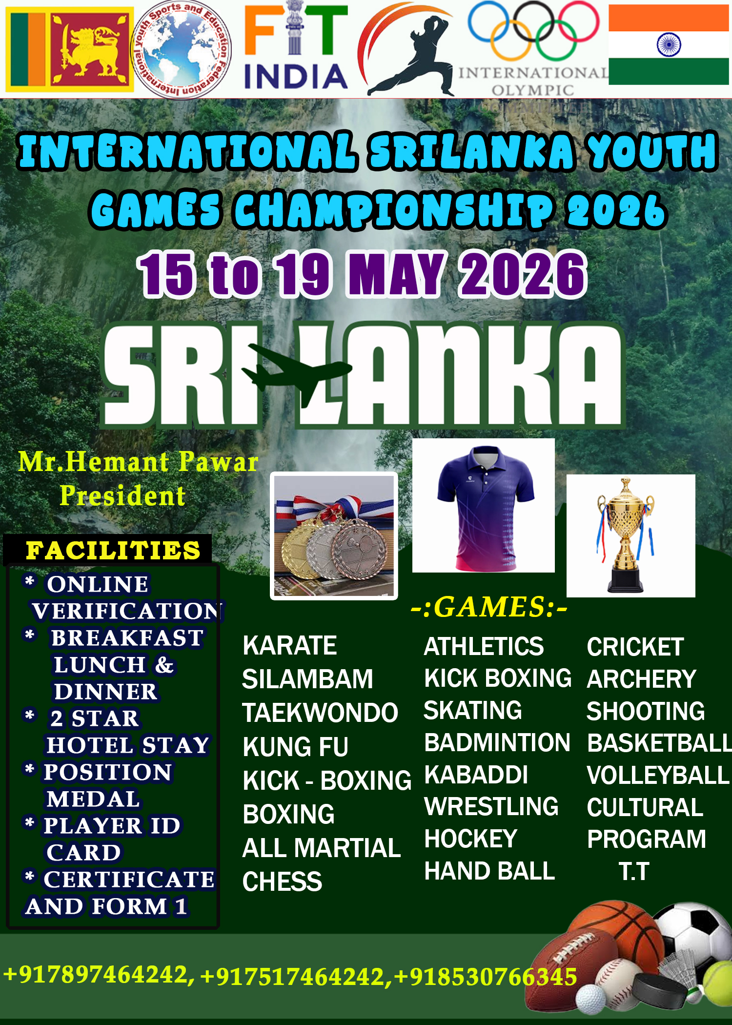 Srilanka International Youth Games Championship 2026