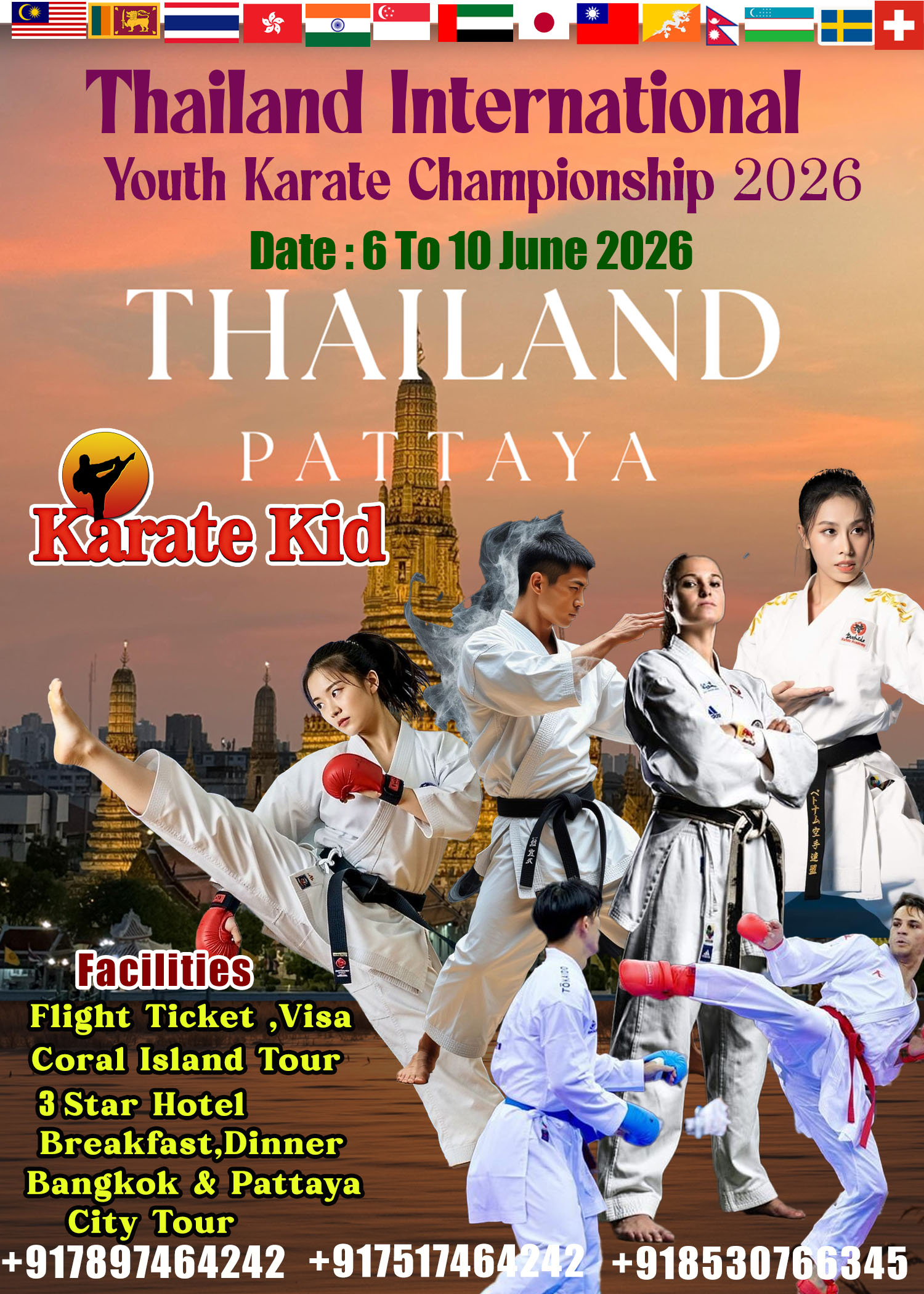 Thailand International Karate Youth Championship 2026